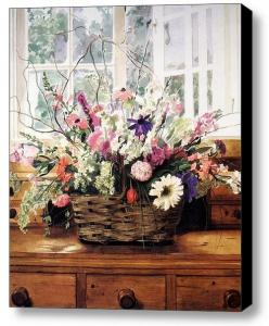 Thank you to an Art Collector from Warrington PA for buying a canvas print of CUTTING GARDEN ARRANGEMENT